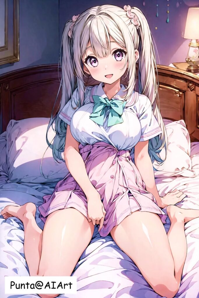 AI Illustration_Japanese high school girl Prompt_15