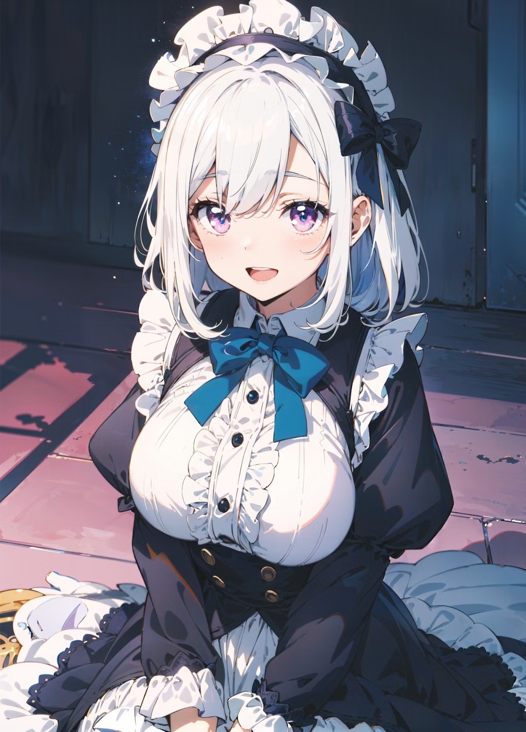 AI Illustration_maid_prompt_7