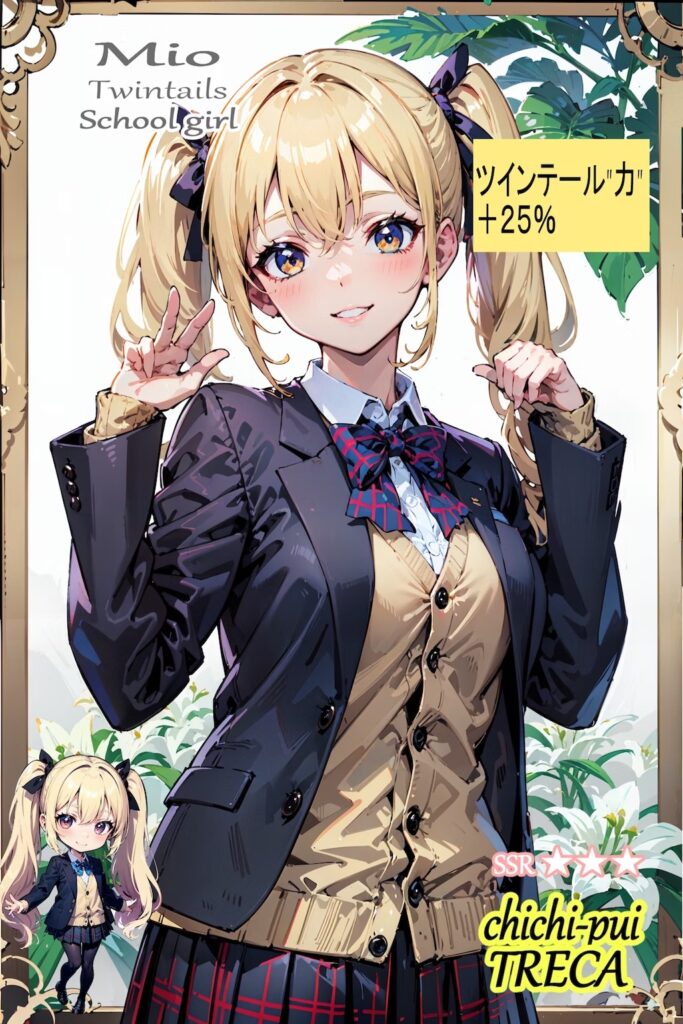 AI Illustration_Japanese high school girl Prompt_6