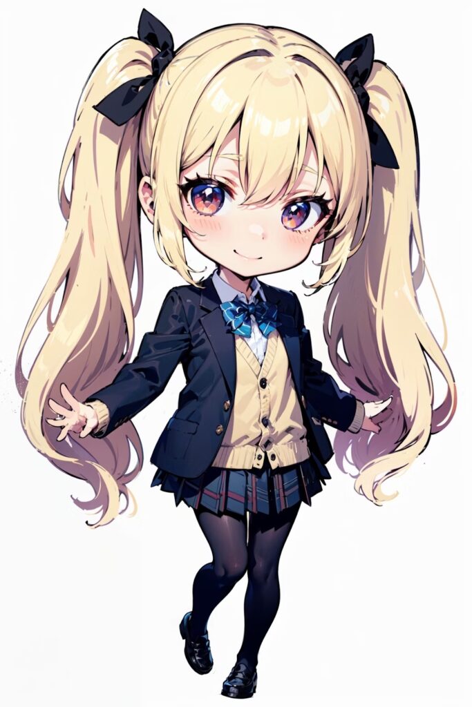 AI Illustration_Japanese high school girl Prompt_8